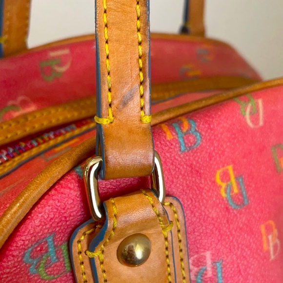 Dooney & Bourke Small Shoulder Bag, Pink&Blue - Picture 10 of 15